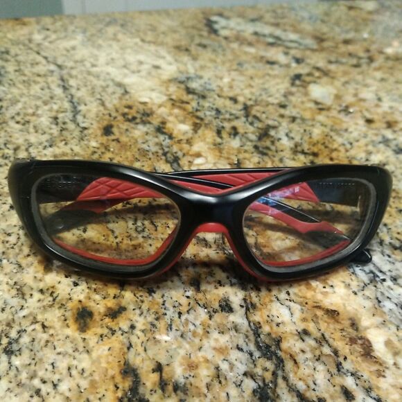 F8 Slam Rec Specs Liberty Sport Red & Black Protective Glasses 52 17 135 - Picture 10 of 11